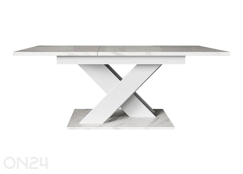 Удлиняющийся обеденный стол Bronx 80x140/180 см увеличить