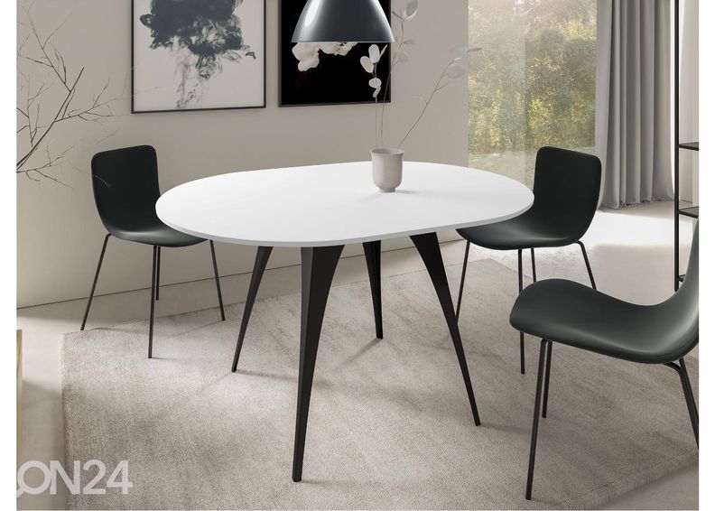 Удлиняющийся обеденный стол Carmen 100x100-138 см увеличить