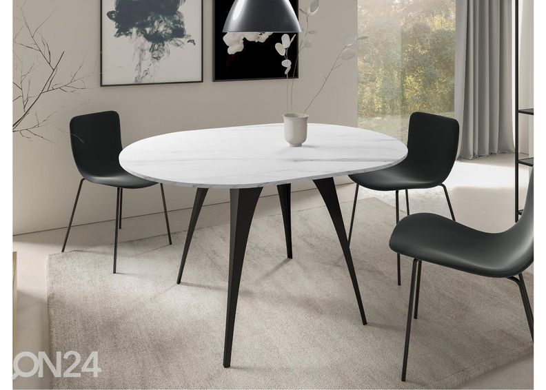 Удлиняющийся обеденный стол Carmen 100x100-138 см увеличить