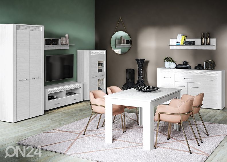 Удлиняющийся обеденный стол Claire 82x140-180 cm увеличить