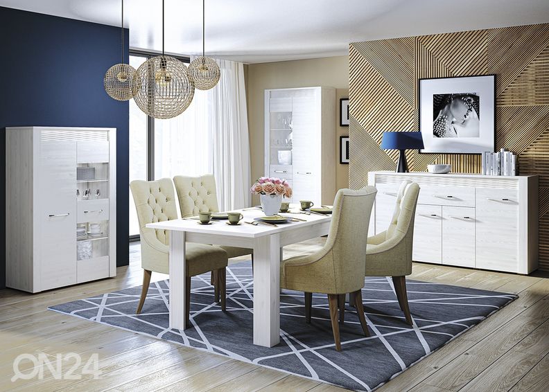 Удлиняющийся обеденный стол Claire 82x140-180 cm увеличить