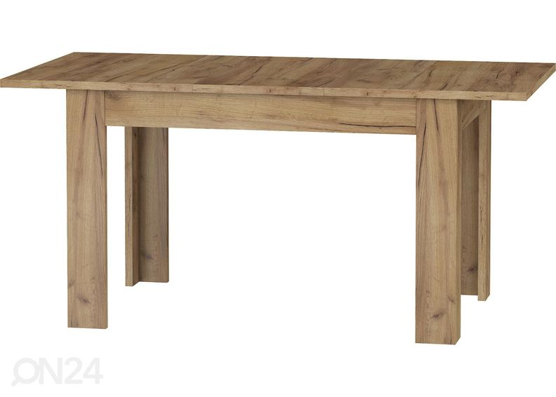 Удлиняющийся обеденный стол Cobhy 120-160x80 cm увеличить