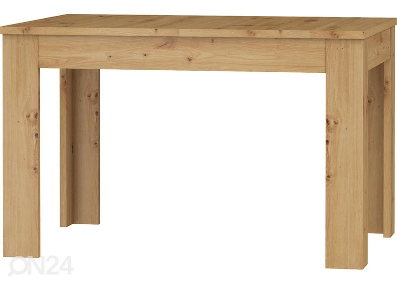 Удлиняющийся обеденный стол Cobhy 120-160x80 cm увеличить