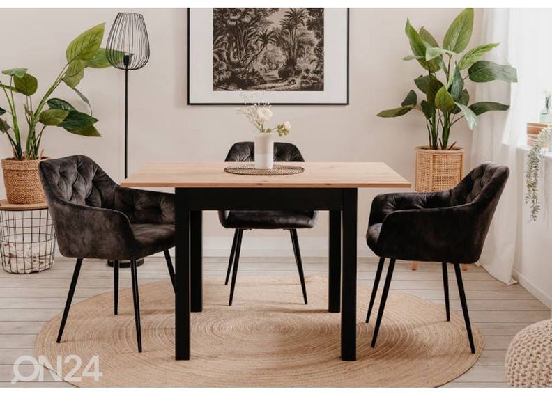 Удлиняющийся обеденный стол Coburg 120-160x70 cm увеличить