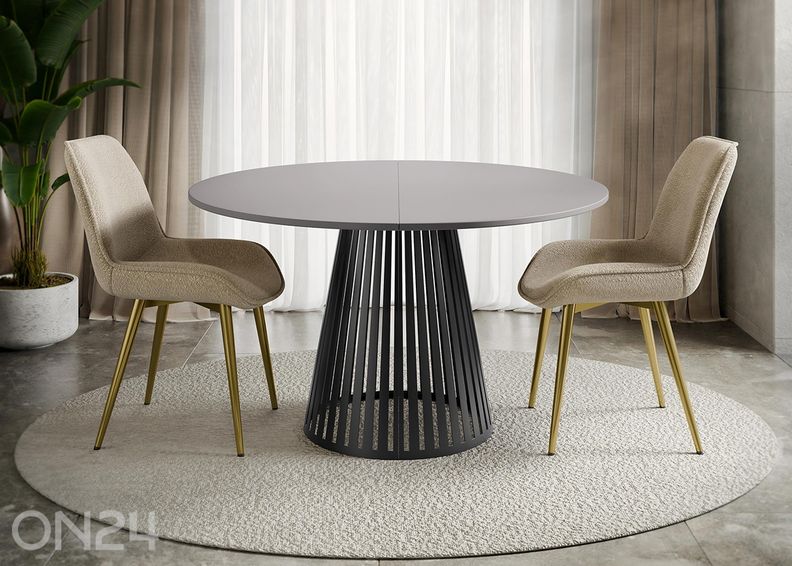 Удлиняющийся обеденный стол Cone 100x100/176 см увеличить