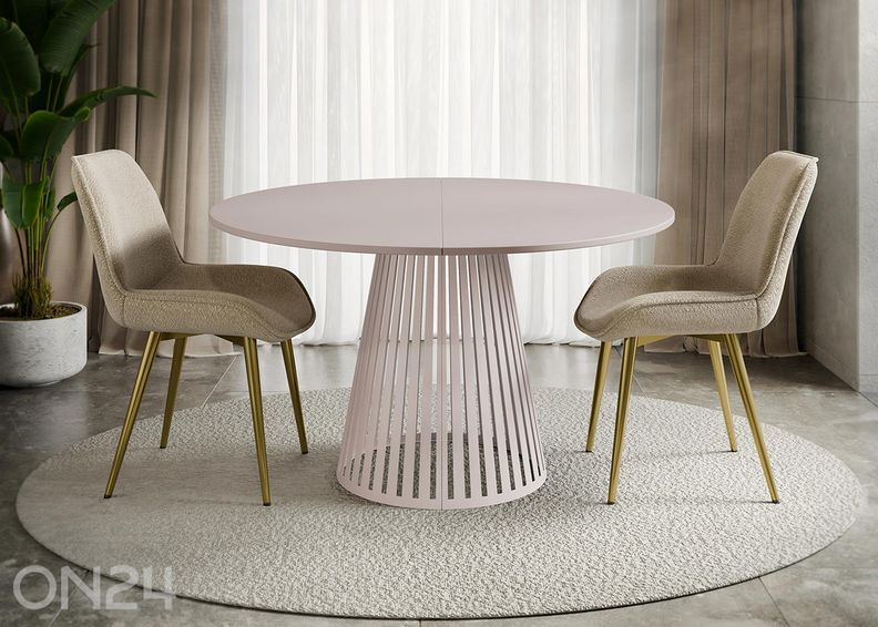 Удлиняющийся обеденный стол Cone 100x100/176 см увеличить