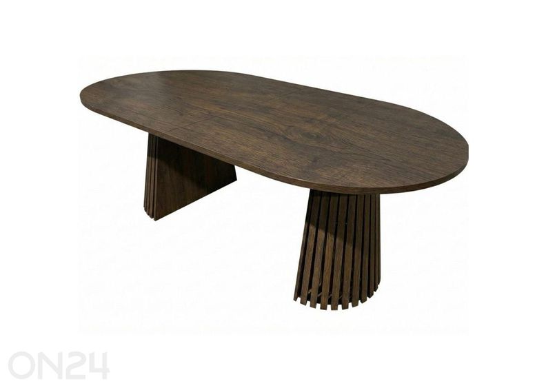 Удлиняющийся обеденный стол Cristelle 120x120/220 см увеличить