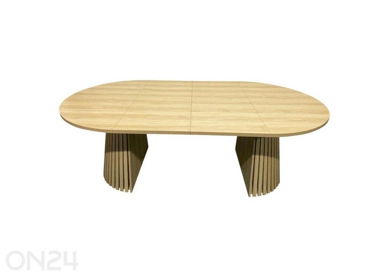 Удлиняющийся обеденный стол Cristelle 120x120/220 см увеличить