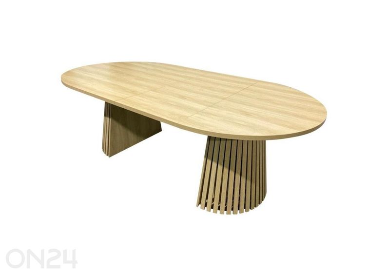 Удлиняющийся обеденный стол Cristelle 120x120/220 см увеличить