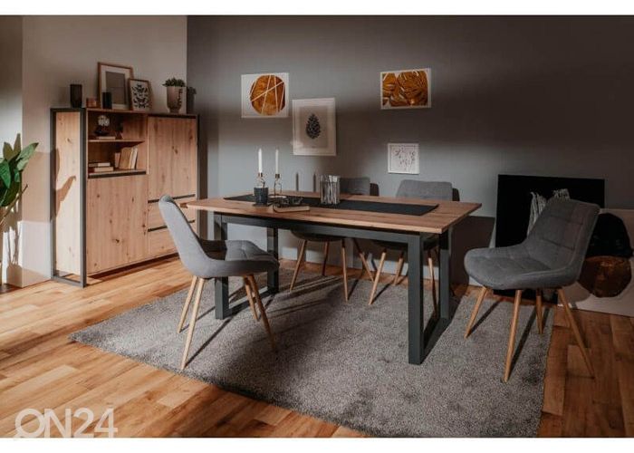 Удлиняющийся обеденный стол Denver 160-200x90 cm увеличить