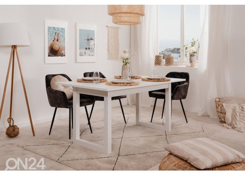 Удлиняющийся обеденный стол Denver 160-200x90 cm увеличить