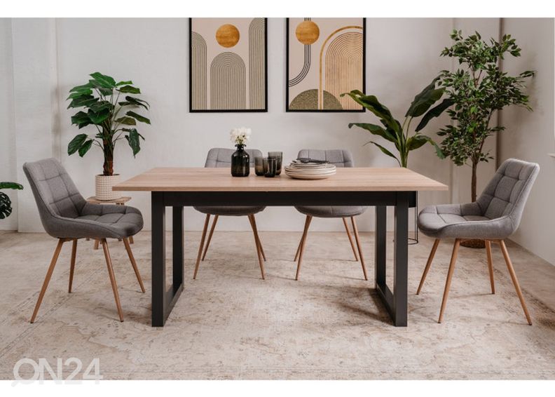 Удлиняющийся обеденный стол Denver 160-200x90 cm увеличить