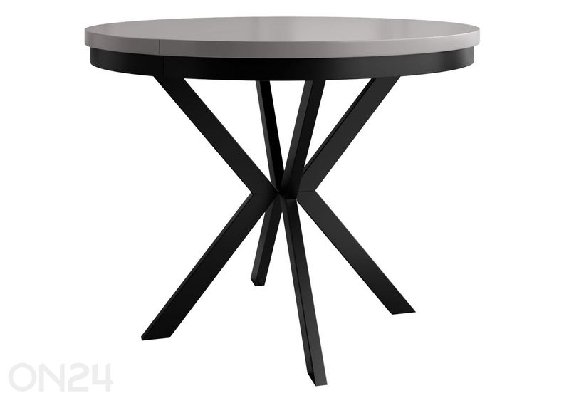 Удлиняющийся обеденный стол Edder 90x90/166 см увеличить