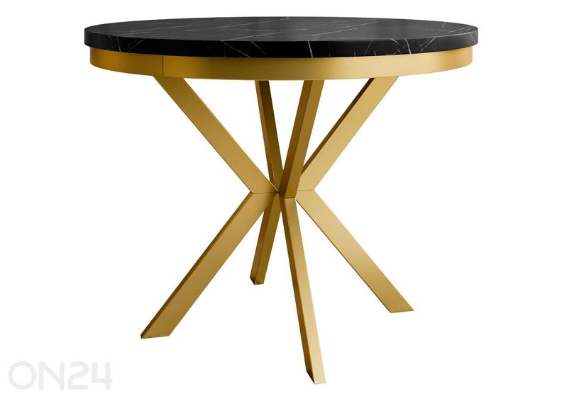 Удлиняющийся обеденный стол Edder 90x90/166 см увеличить