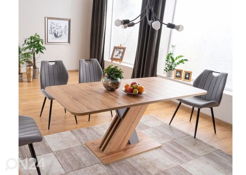 Удлиняющийся обеденный стол Excellent 140-180x85 cm увеличить