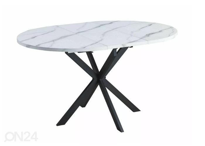 Удлиняющийся обеденный стол Gabrielo 100-135x100 cm увеличить
