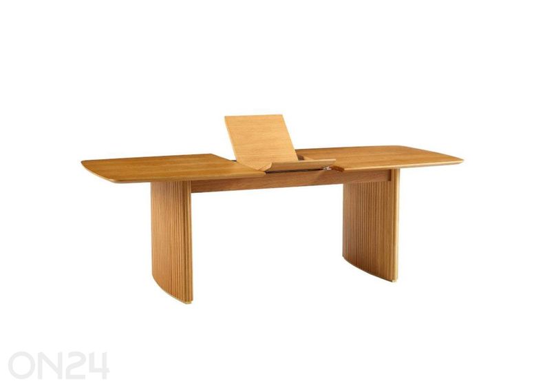 Удлиняющийся обеденный стол Hodee 100x180/220 см, дуб увеличить