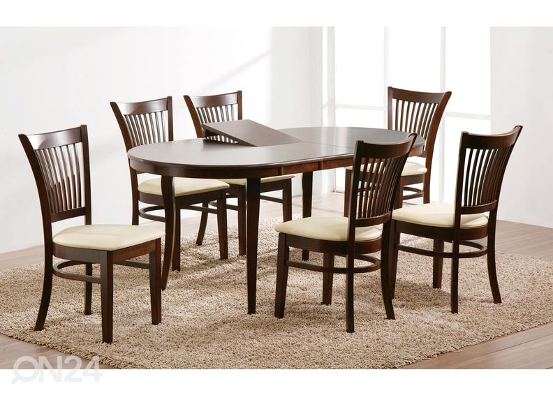 Удлиняющийся обеденный стол Joy 90x145+33 cm увеличить