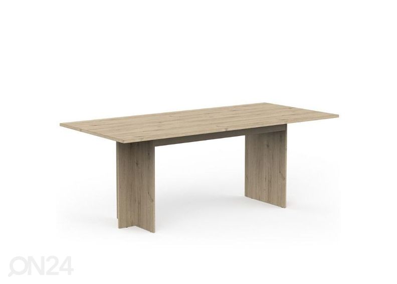 Удлиняющийся обеденный стол Lead 90x160/200 см увеличить