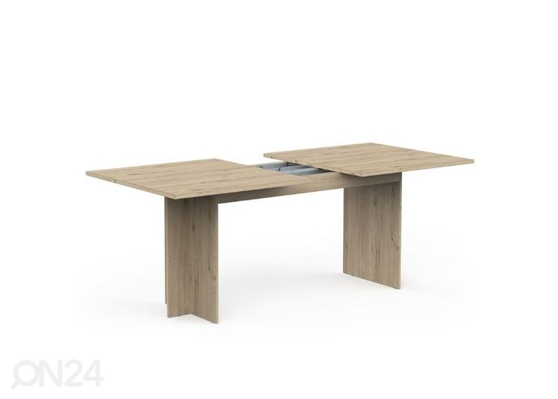 Удлиняющийся обеденный стол Lead 90x160/200 см увеличить