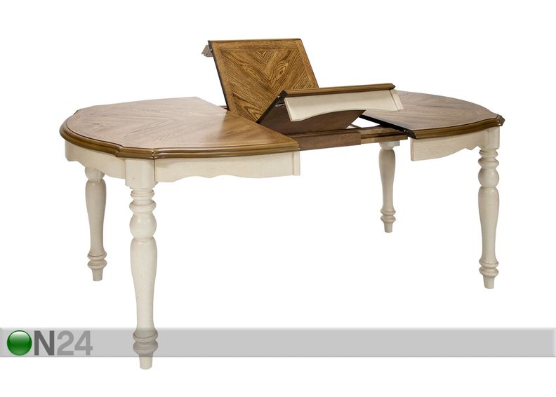 Удлиняющийся обеденный стол Lily 106,5x137-182 cm увеличить