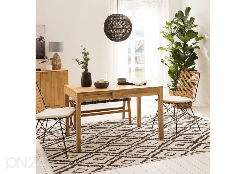 Удлиняющийся обеденный стол Mars 85-125x80 cm увеличить