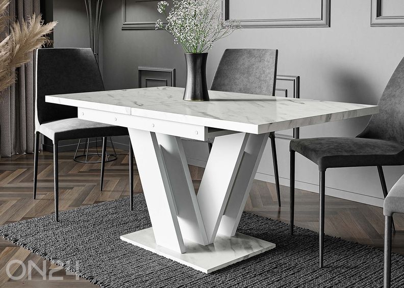 Удлиняющийся обеденный стол Mas 80x120/160 см увеличить