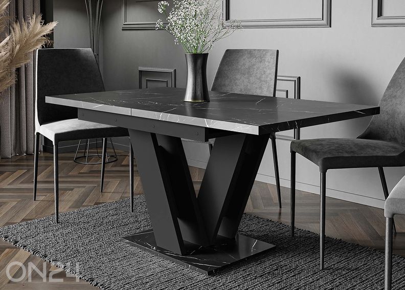 Удлиняющийся обеденный стол Mas 80x120/160 см увеличить