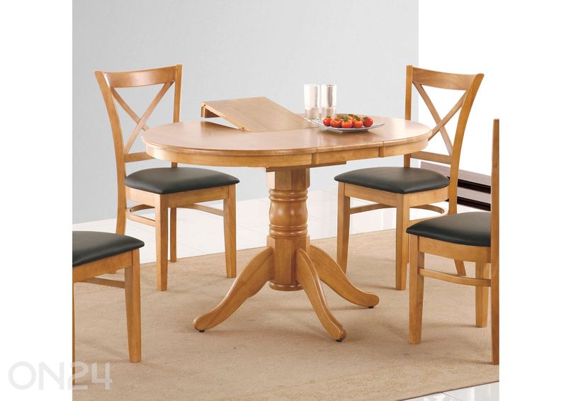 Удлиняющийся обеденный стол Mix & Match 90x90+30 см увеличить