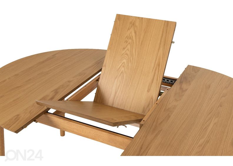 Удлиняющийся обеденный стол Monz Ø115/154 cm увеличить