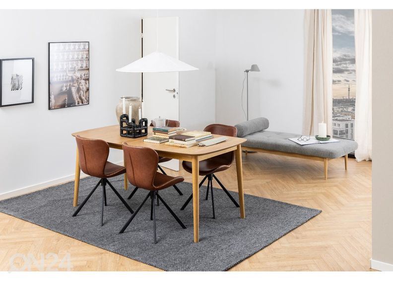 Удлиняющийся обеденный стол Monz 180/219x90 cm увеличить