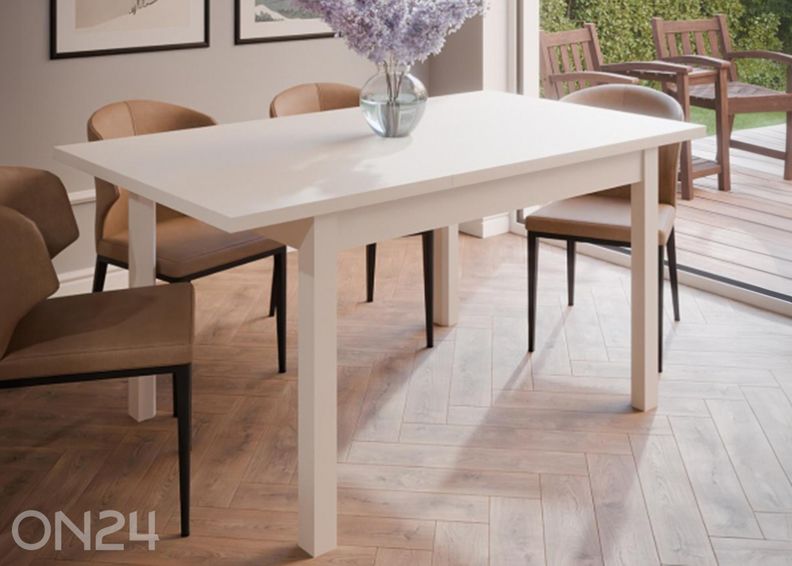 Удлиняющийся обеденный стол Oak Squere 80x120/160 см увеличить