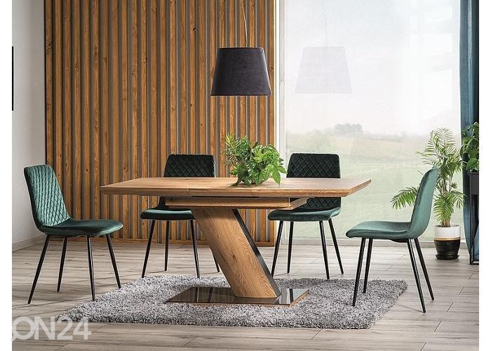 Удлиняющийся обеденный стол Ontario 120-160x80 cm увеличить