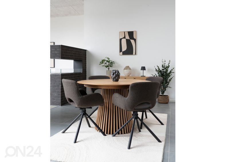 Удлиняющийся обеденный стол Osaka 120x160-200x75 см увеличить