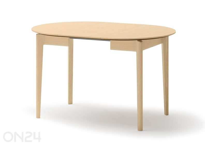 Удлиняющийся обеденный стол Plot Ø 90x90/210 см увеличить