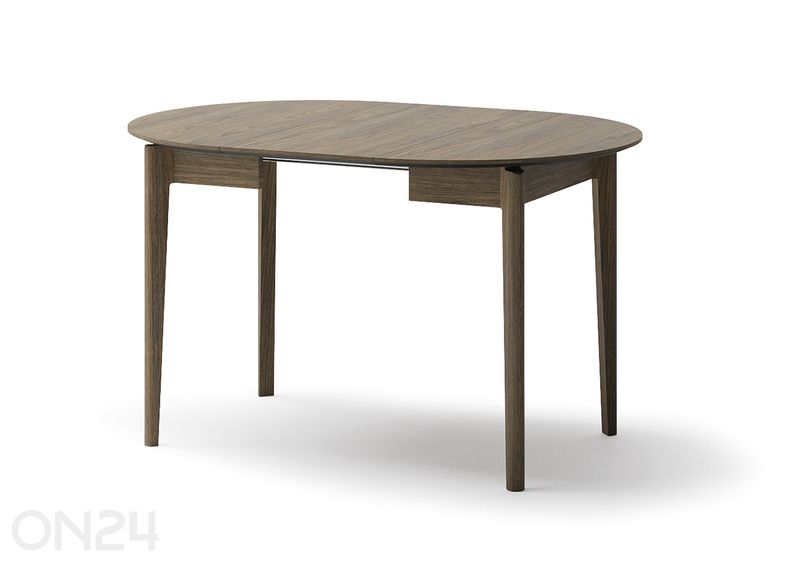 Удлиняющийся обеденный стол Plot Ø 90x90/210 см увеличить