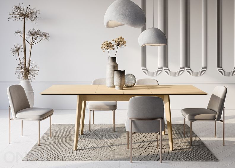 Удлиняющийся обеденный стол Plot 85x145/220 см увеличить