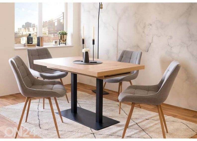 Удлиняющийся обеденный стол Quadrato 120/200x80 cm увеличить