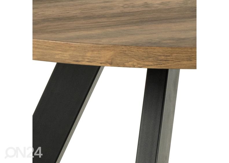 Удлиняющийся обеденный стол Saida Ø120/210x75 cm увеличить