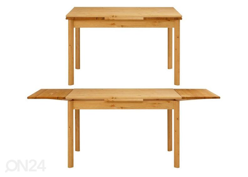 Удлиняющийся обеденный стол Tirza 80x120-200 cm увеличить