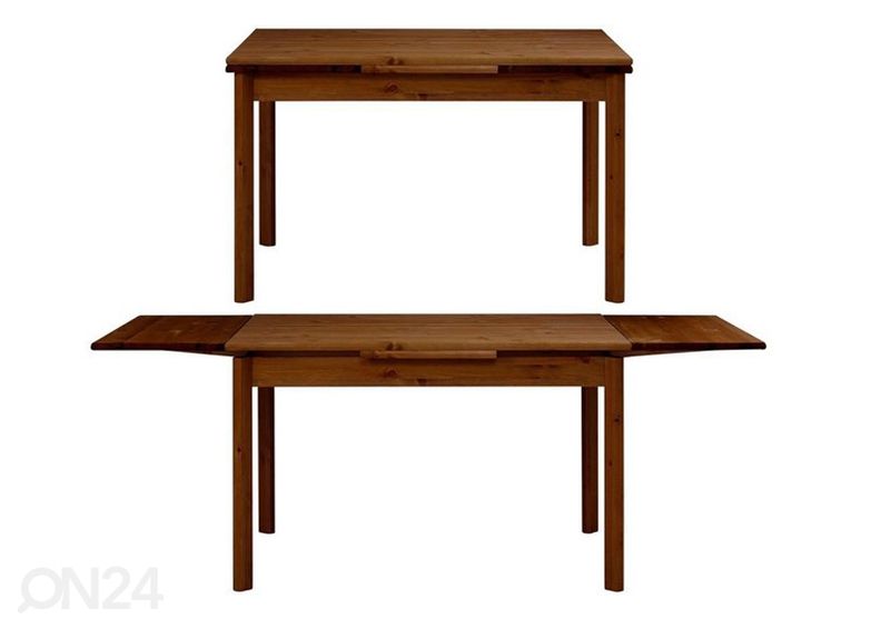 Удлиняющийся обеденный стол Tirza 80x120-200 cm увеличить