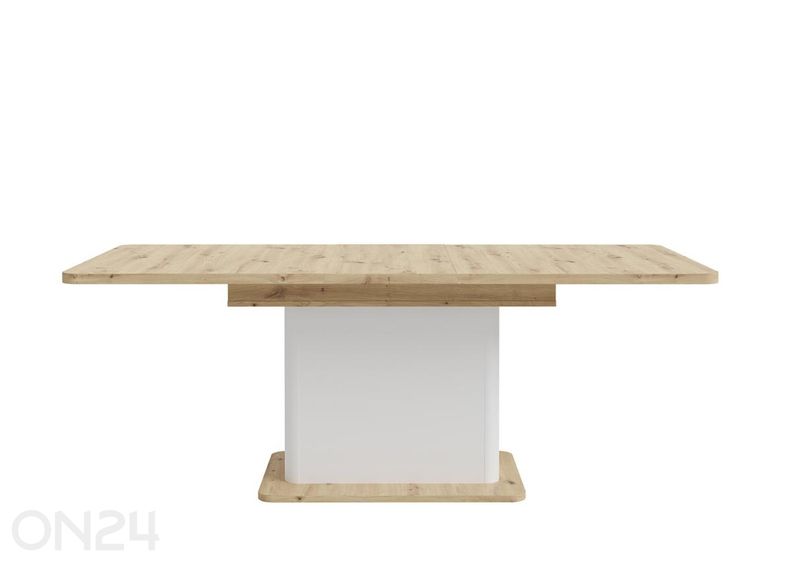 Удлиняющийся обеденный стол Wardiol 90x160/200 см увеличить