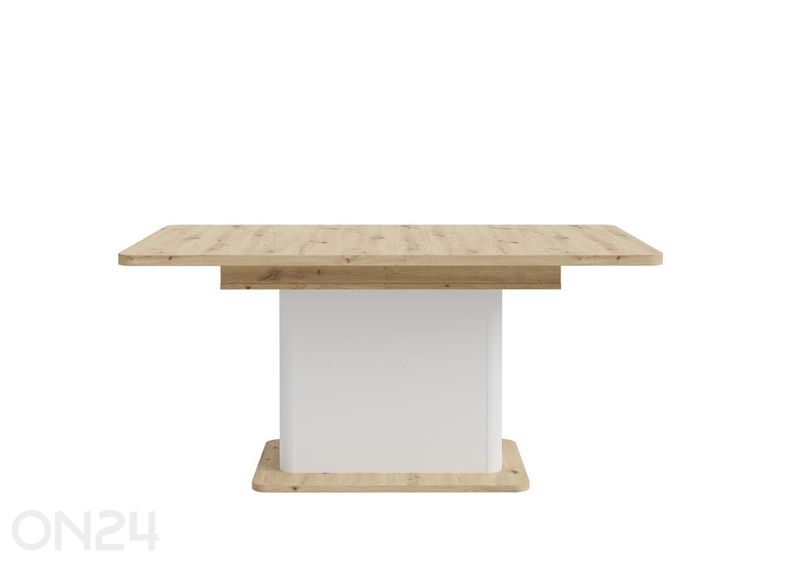 Удлиняющийся обеденный стол Wardiol 90x160/200 см увеличить