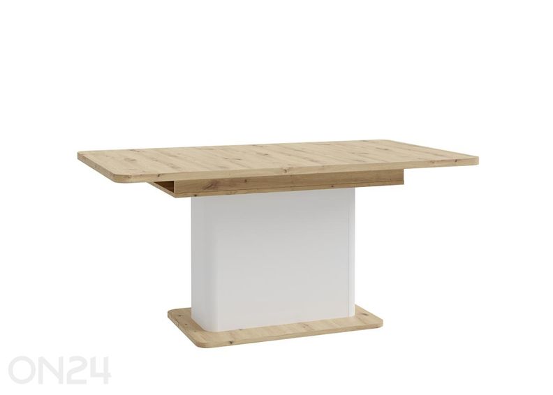 Удлиняющийся обеденный стол Wardiol 90x160/200 см увеличить