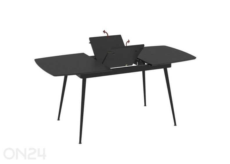 Удлиняющийся обеденный стол Yense 80x125/165 увеличить