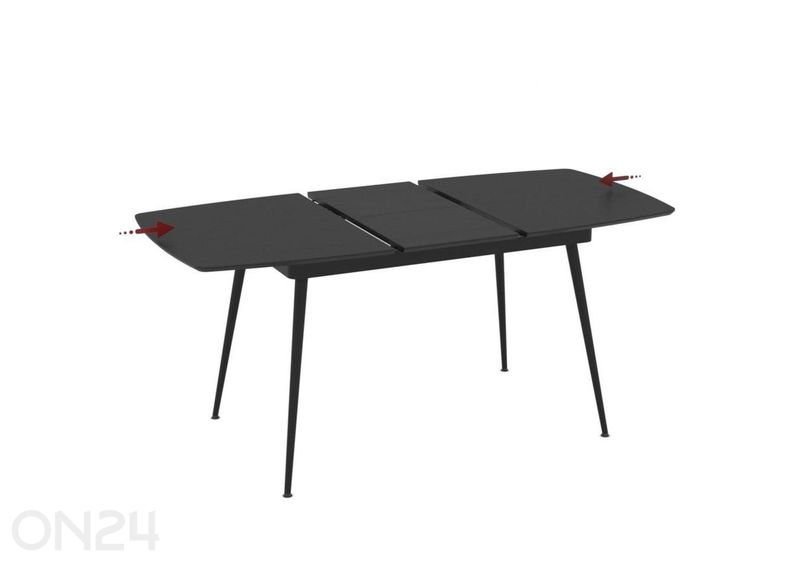 Удлиняющийся обеденный стол Yense 80x125/165 увеличить