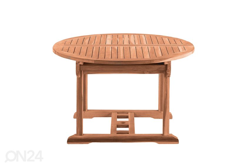 Удлиняющийся садовый стол 120/170x120 cm увеличить