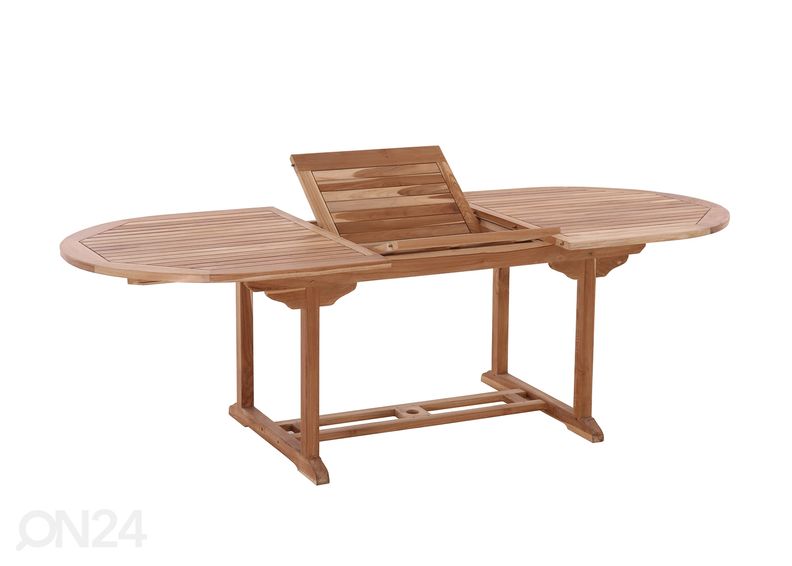 Удлиняющийся садовый стол 180/240x100 cm увеличить