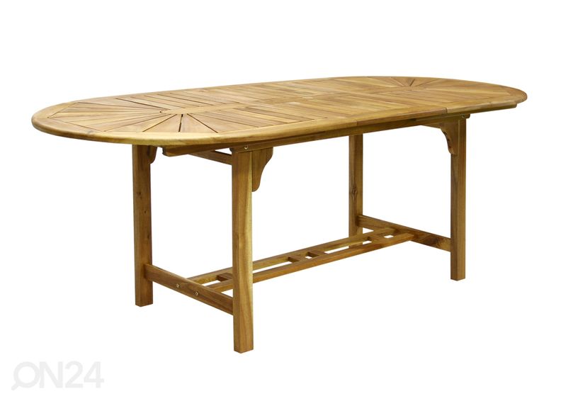 Удлиняющийся садовый стол Finlay 90x153-195 см увеличить