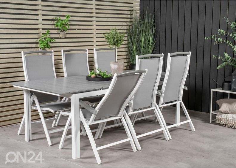 Удлиняющийся садовый стол Levels 229/310×100 см увеличить